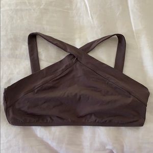 LSpace halter bikini top